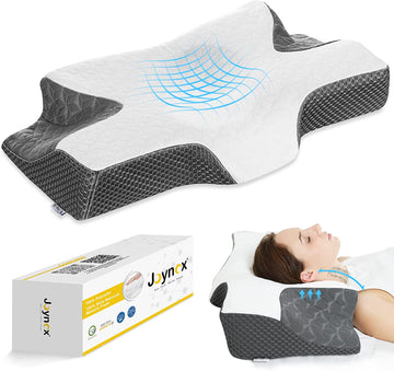 Cervical Memory Foam Contour Pillow for Neck and Shoulder Pain
